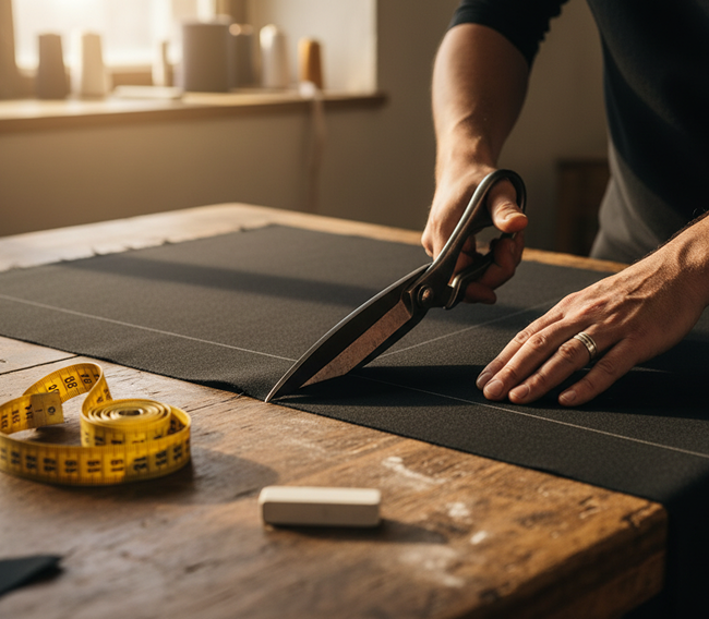 Finishing by hand