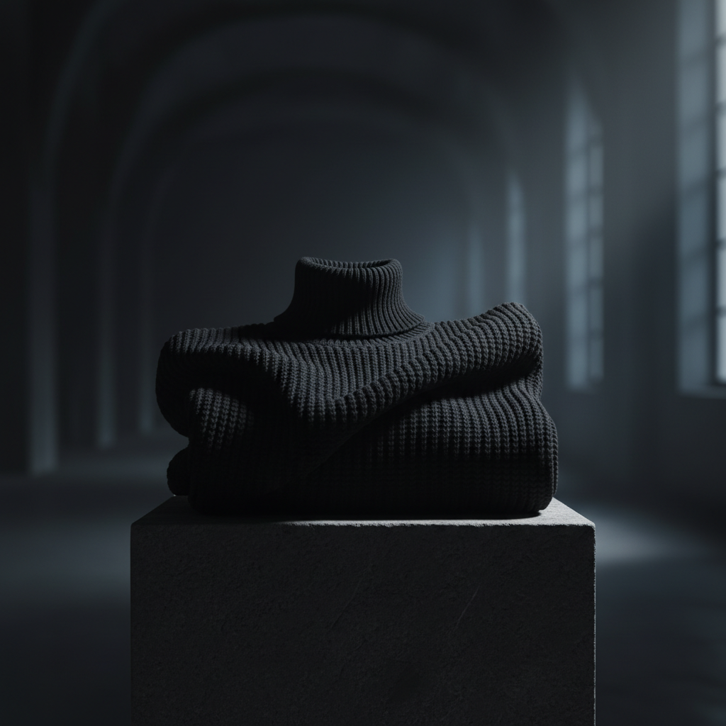 Midnight Knit Turtleneck