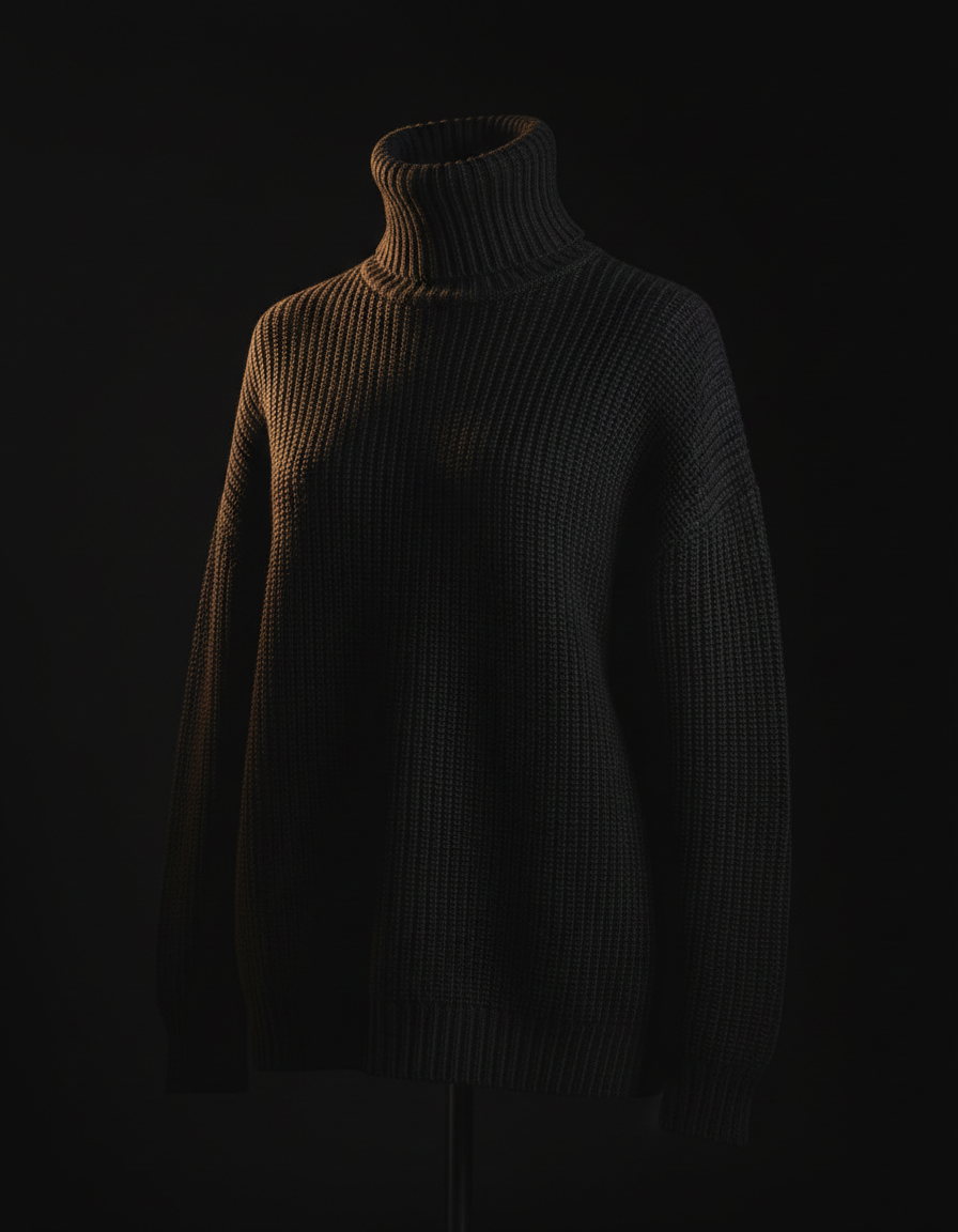 Midnight Knit Turtleneck